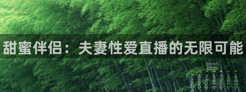 蓝鲸影视：甜蜜伴侣：夫妻性爱直播的无限可能